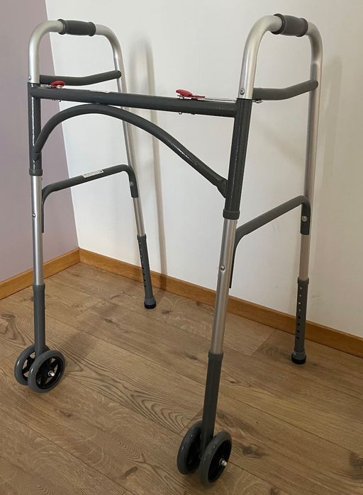 Cadru de mers EMPRIA - XXL, pliabil, rezistent/usor, din aluminiu