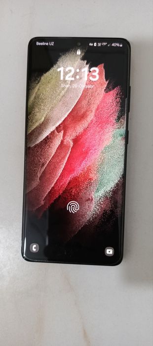 Samsung S 21 ultra 12 ga 256 qora Korea   A class