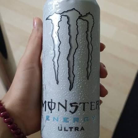 White Monster energy