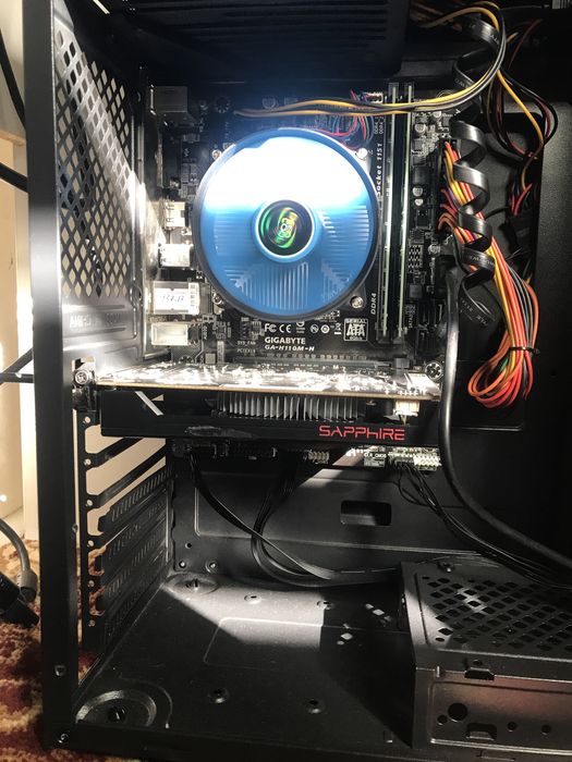 Tayyor kamputer i5 7400 rx 550 4 gb