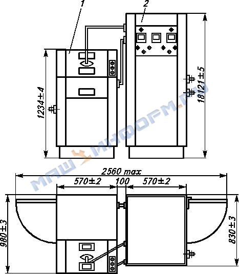 Зуботехническая  Индукционные литейная установка