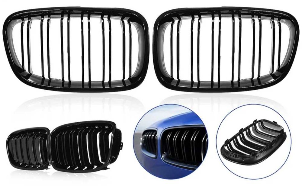 Решетка маска BMW F20 F21 двойни бъбреци черен лак БМВ Ф20 Ф21 решетки