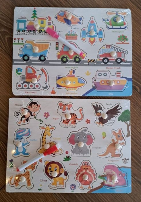 Дървени пъзели и лабиринти