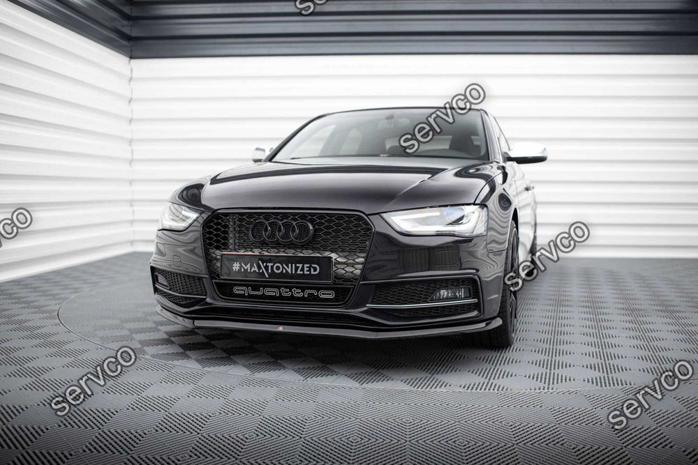 Prelungire bara fata Audi A4 SLINE S4 B8 2012-2016 v6 - Maxton Design