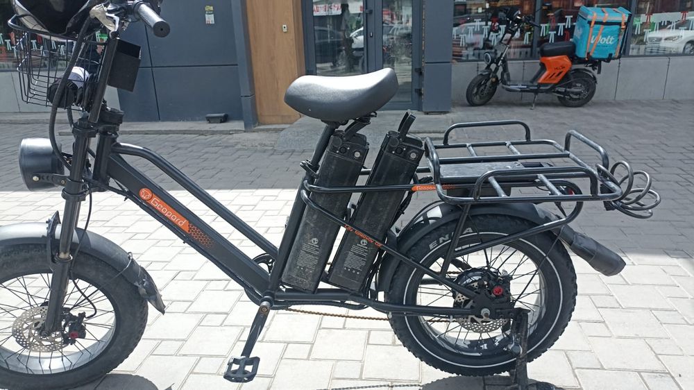 Продам электровелосипед почти новый