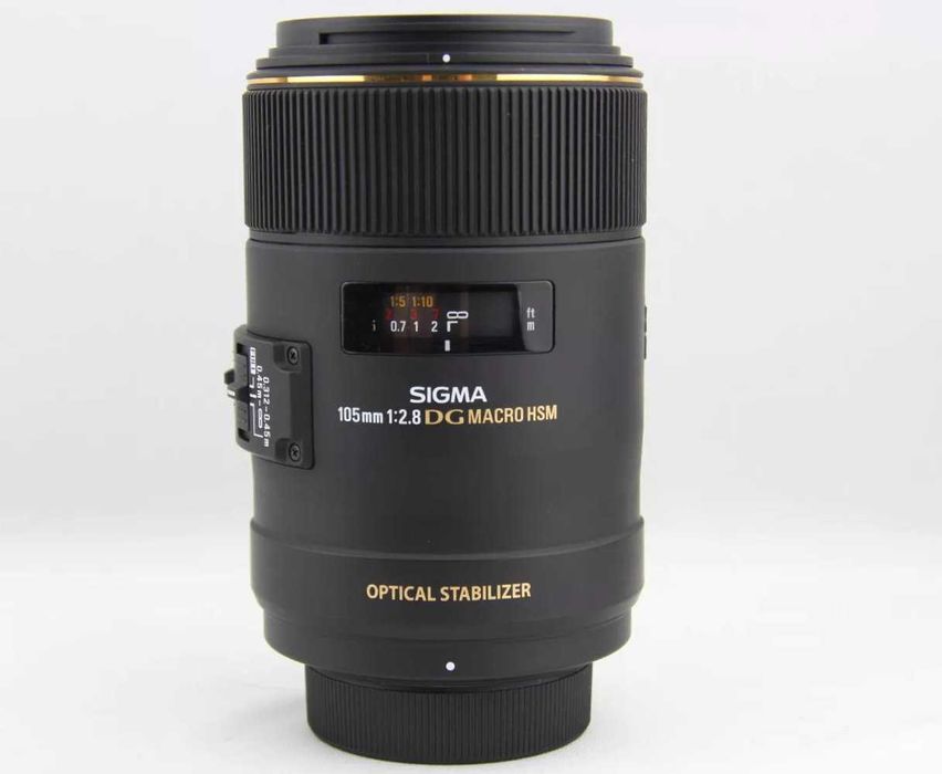Obiectiv MACRO 1:1 SIGMA 105mm f2.8 EX DG OS HSM - NIKON stabilizare