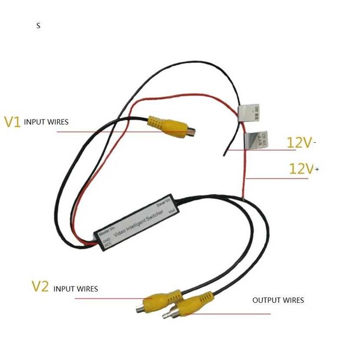 RCA Video switch 2 към 1