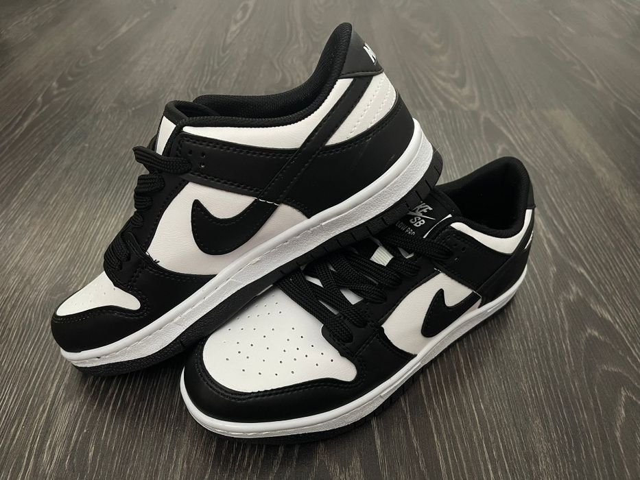 Nike dunk low black and white | panda | produs nou