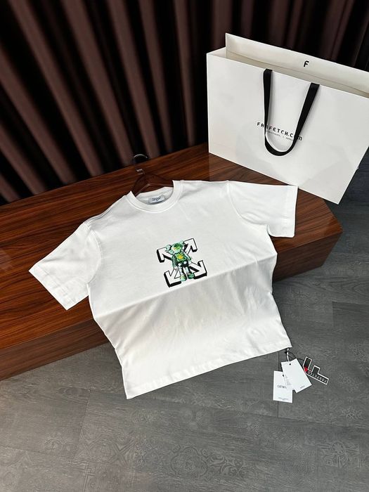 Мъжки Тениски OffWhite Висок Клас