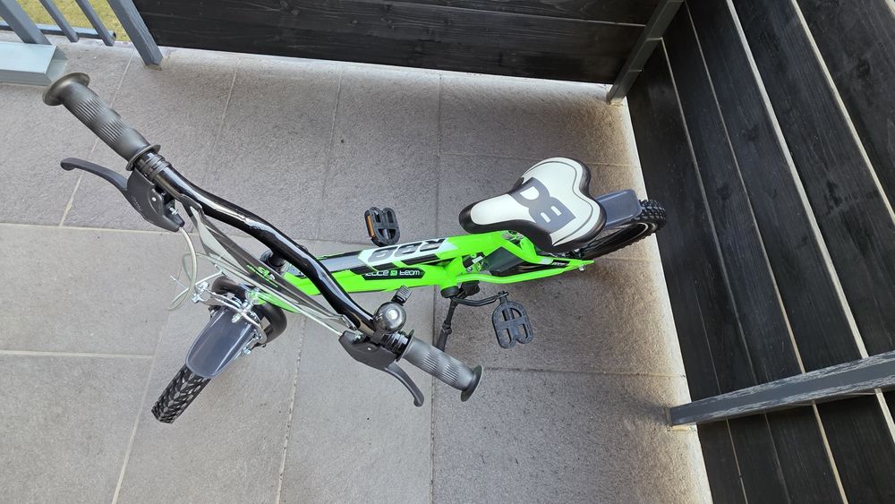 Bicicletă copii Dino Bikes 16" cu roți ajutătoare