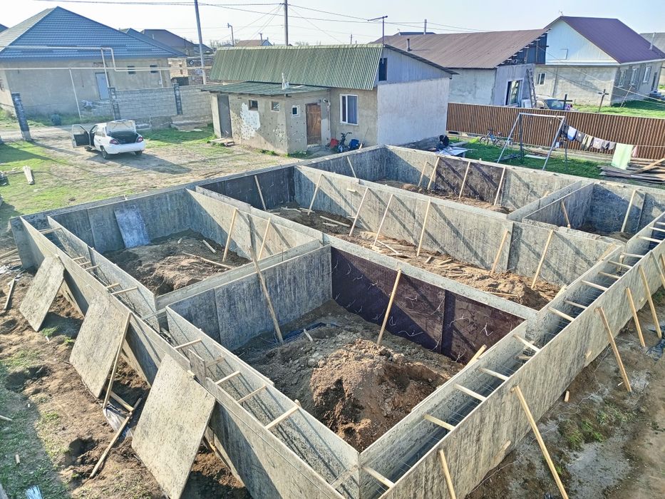 Заливаем фундамент