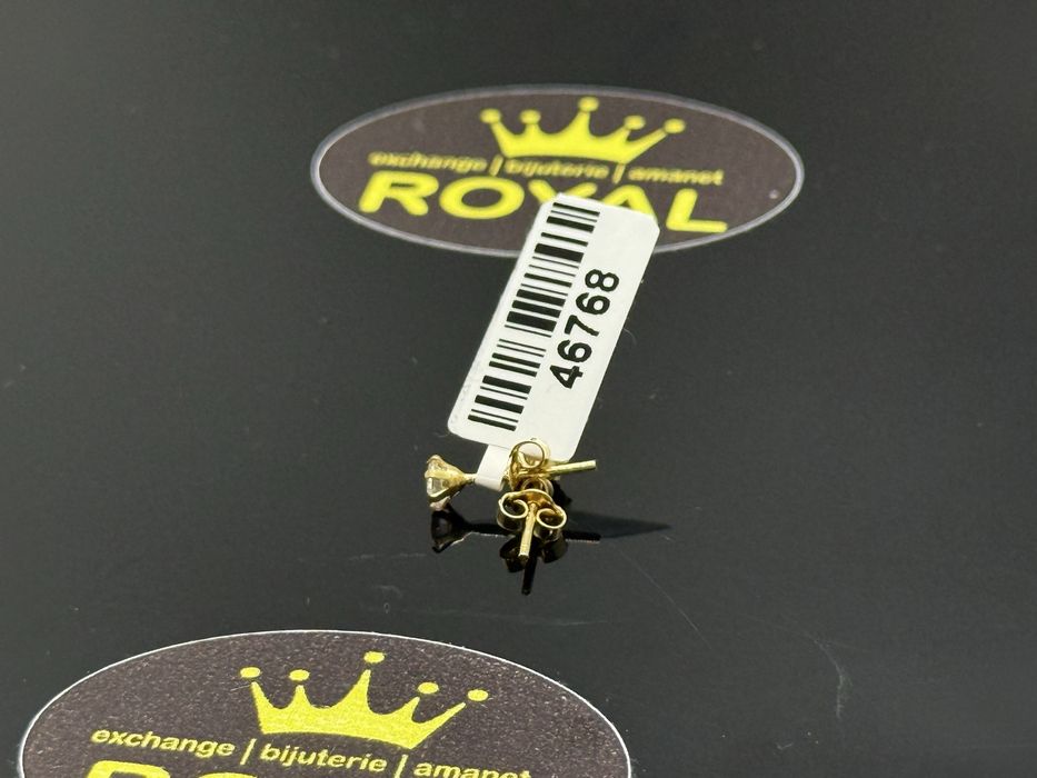 Bijuteria ROYAL : Cercei AUR 14K / 0.57 GR