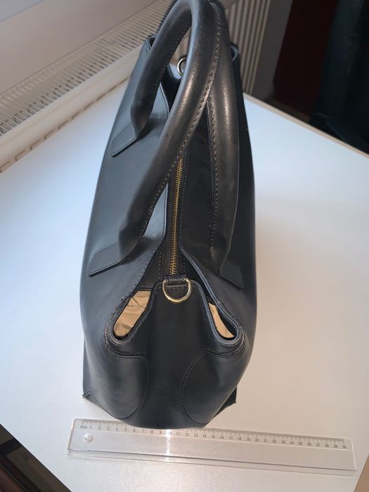 Poseta piele naturală lucrată manual