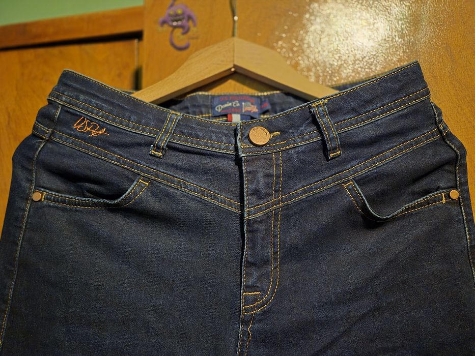 2 чифта Дънки - US POLO ASSN. и H&M в тъмно син цвят