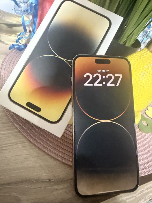 Iphone 14 pro max golg 256 GB