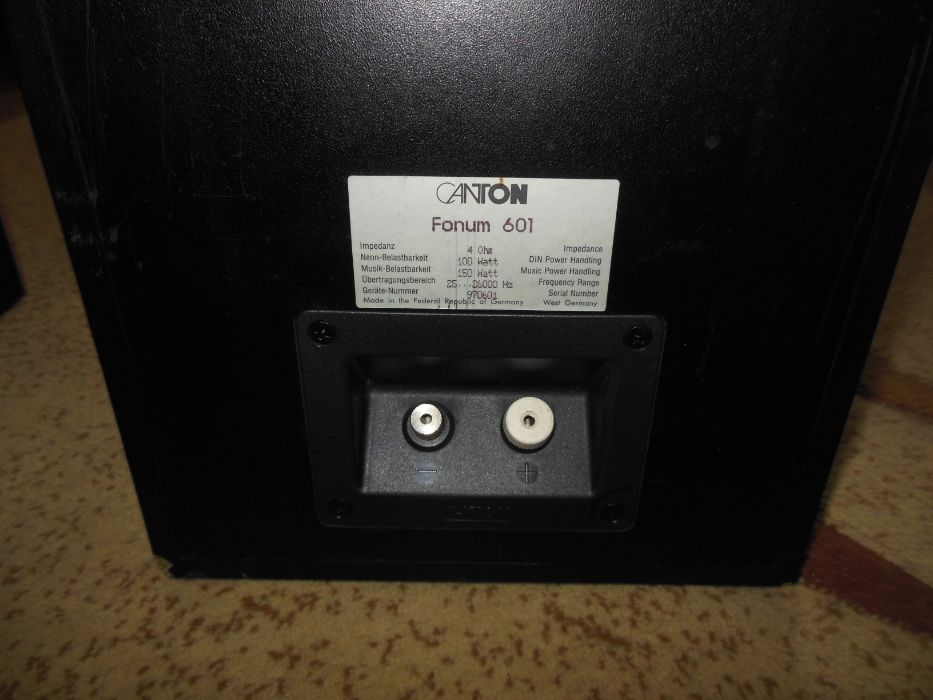 Boxe coloane Canton fonum 601,Sony 333l,Panasonic SG 40