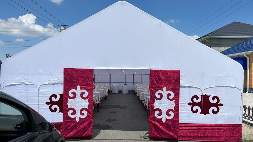 Палатка комплектімен сатылады.