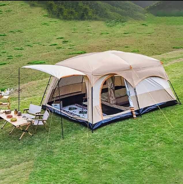 Аренда палатки  8 - 13 мест  (сутки - 250к) И доп. снаряжения.