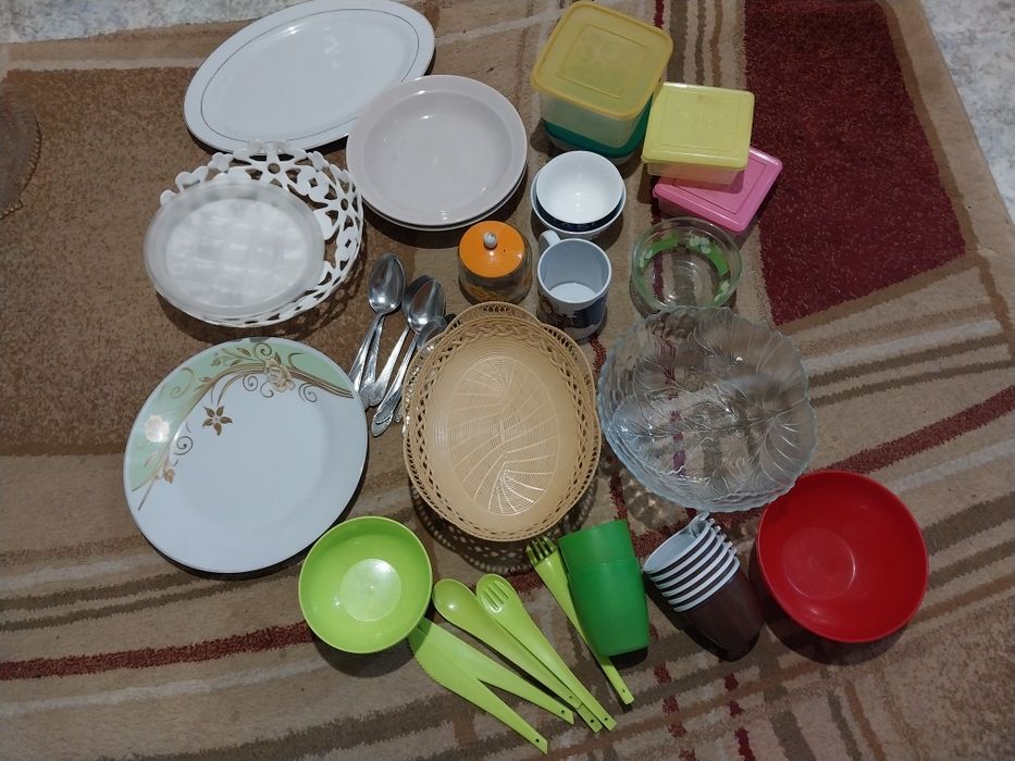 Посуда для съёмной квартиры!