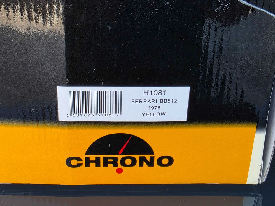 Macheta Auto 1/18 Chrono Ferrari 512 BB