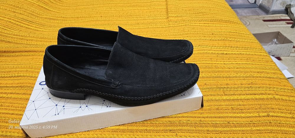 Туфли замшевые 44 размер