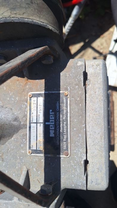 Mai compactor weber 65 defect