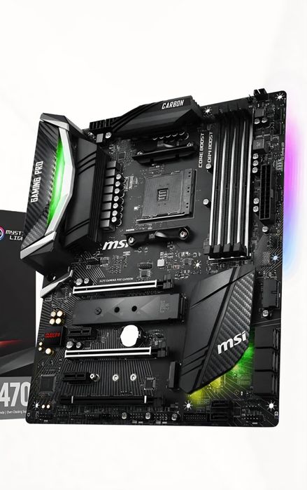 Placa de baza AM4 Msi X470 Gaming Pro Carbon