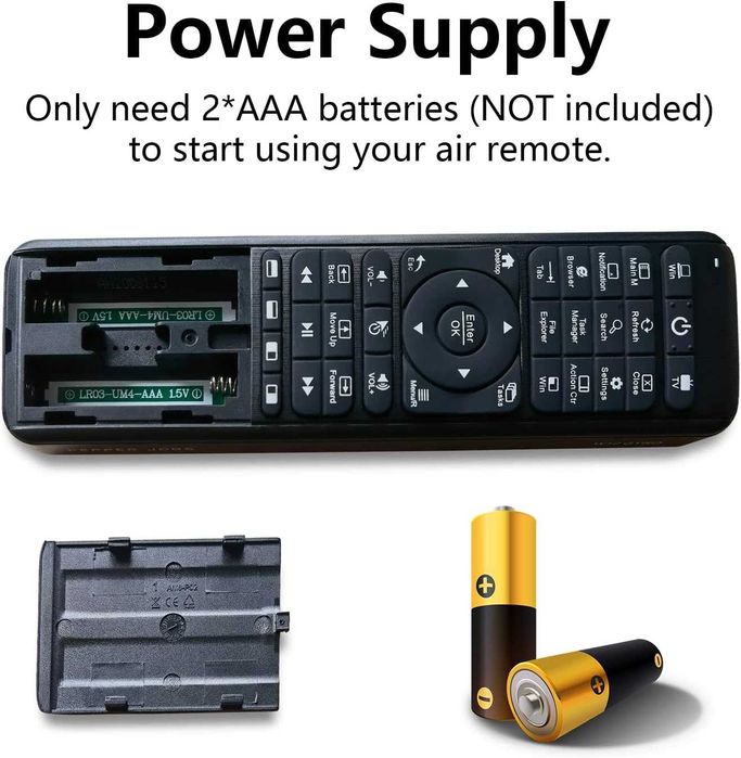 Pepper Jobs W10 Air Mouse GARANȚIE + cutie completă - RAR