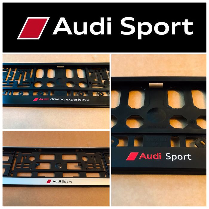 Рамки за регистрационен номер АУДИ AUDI S line MTM ABT S6 S8 RS С4