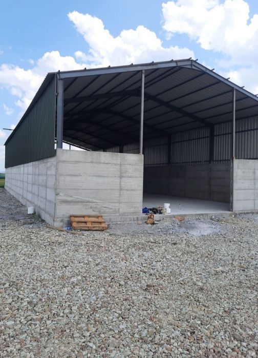 Vand hala metalica confectonata din profil ipe   12X20X5     4600 euro