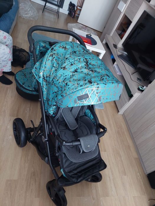 Krausman Owo Plus Turqoise carucior 3 in 1