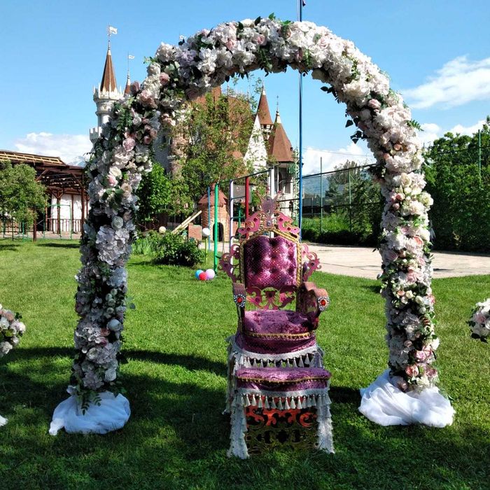 трон, карета, пони, кони, аниматоры