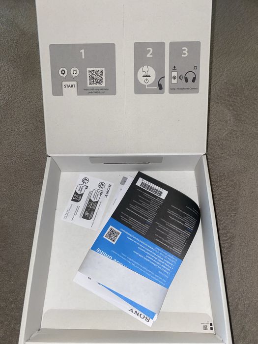 Casti wireless Sony cu tot cu cutie
