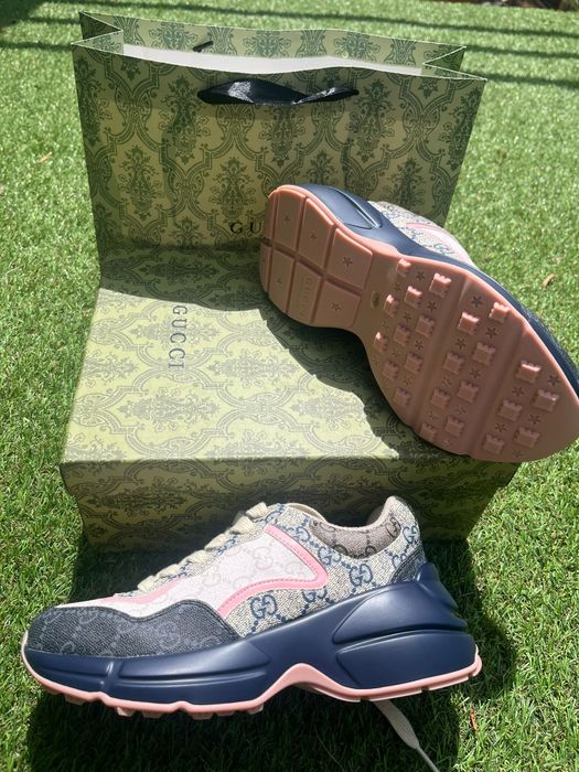 Gucci rhyton Pink Canvas Full box premium