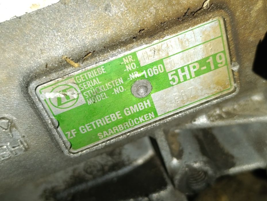 АКПП на Ауди А6С5 5НР19 EBZ 2.8л