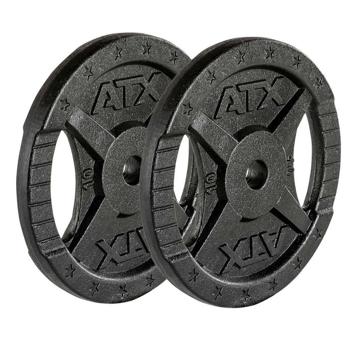 Комплект Щанга 120 кг 30 мм – Метални Дискове / Фитнес Оборудване