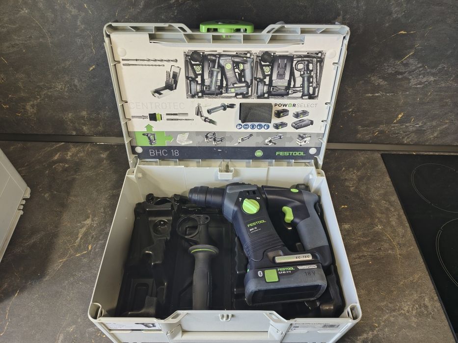 Festool акумулаторен перфоратор bhc 18-basic