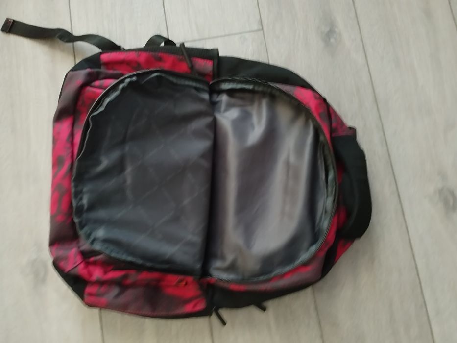 Rucsac pt fete rosu cu negru