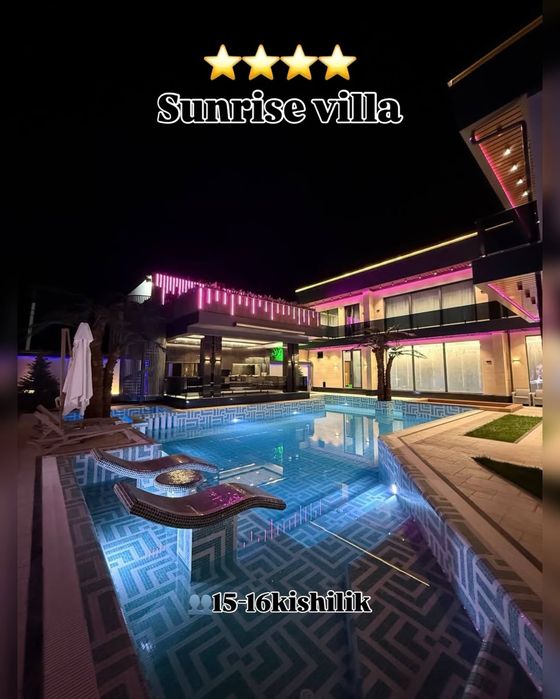 10 ta kompyuter «SUNRISE VILLA» Full sharoit