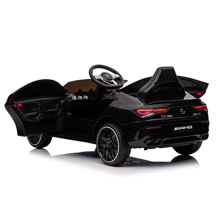 Акумулаторен КОЛА CLA45s 4X4 12V батерия,MP3,с меки гуми