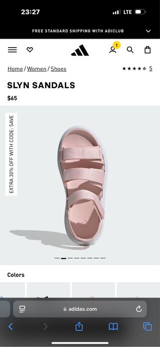 Продам ADIDAS сандалий. Новые,Оригинал.
