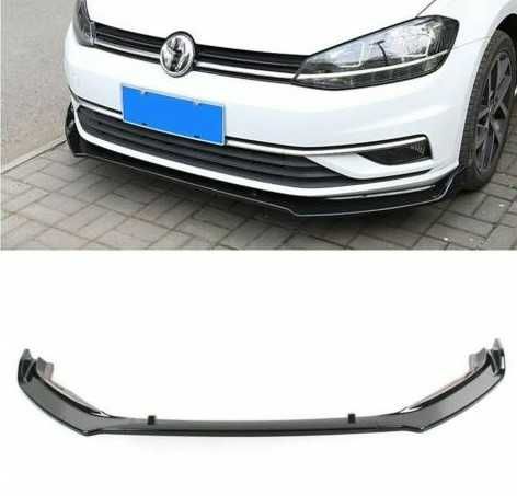 Преден лип спойлер за голф мк7.5 / vw golf mk7.5 lip spoiler / добавка за предна броня / нож