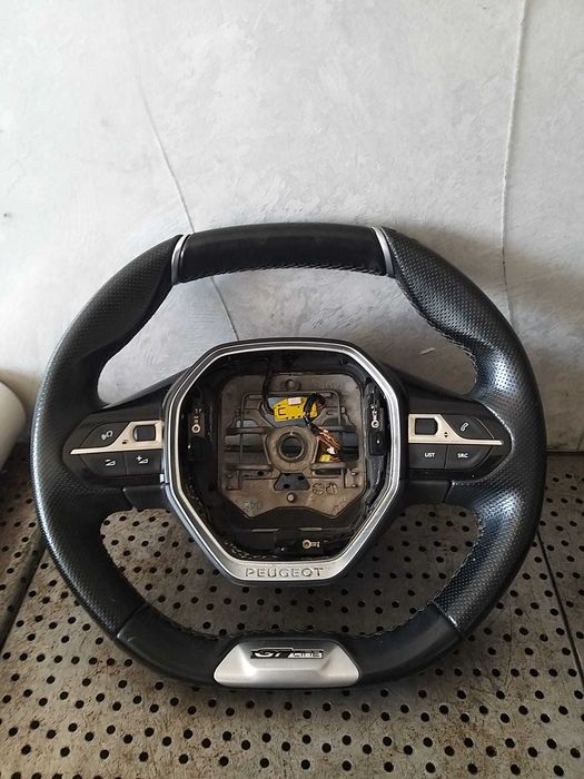 Volan piele cu comenzi gt peugeot 3008 2 2018 98105488zd 34199119e