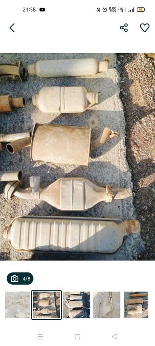 Глушителя разные бу