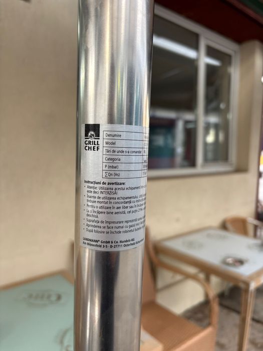 Incalzitor de terasa Landmann 10 kw