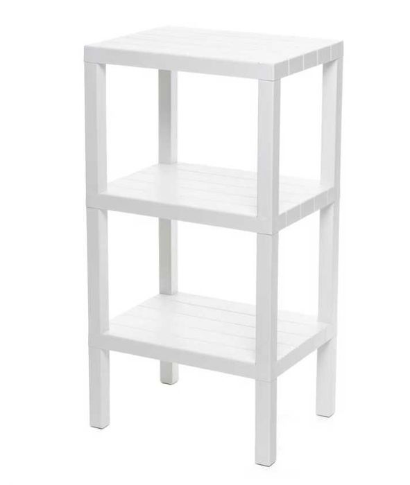 Етажерка в бял цвят ( 2  варианта )