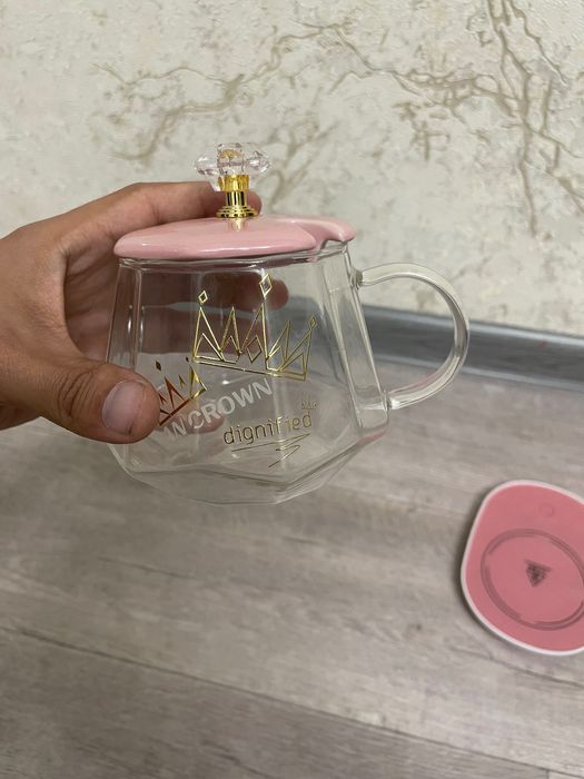 Бокал ва бокал иситгичи (офис учун)