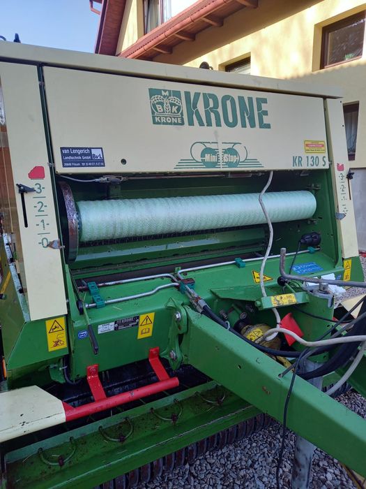 Balotiera,presa baloti rotunzi krone KR 130 masa mare