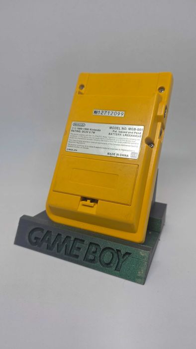 Nintendo Game Boy Pocket galben, reconditionat, carcasa originala