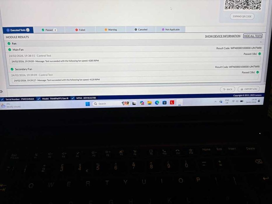 Lenovo ThinkPad P1 Gen 4 16”4K, 600nits, T1200 cpu i7 11850H 32/1Tb 5G